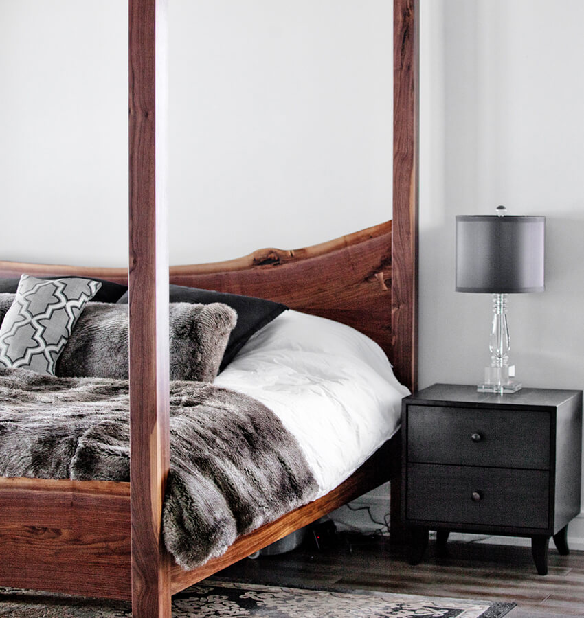 Master Bedroom Furniture and Nightstand