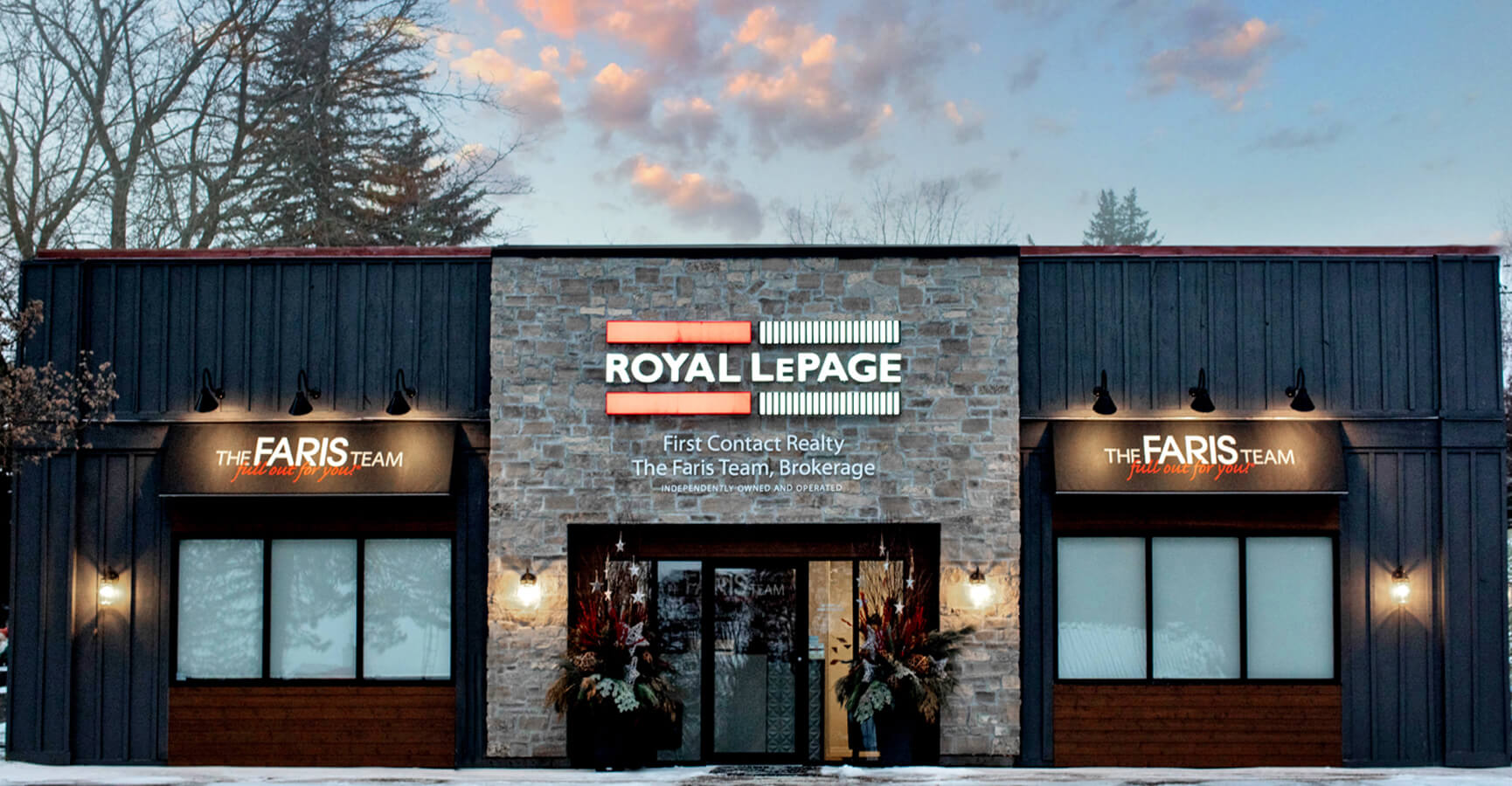 Faris Team Real Estate Corporate Office Interior Design Barrie