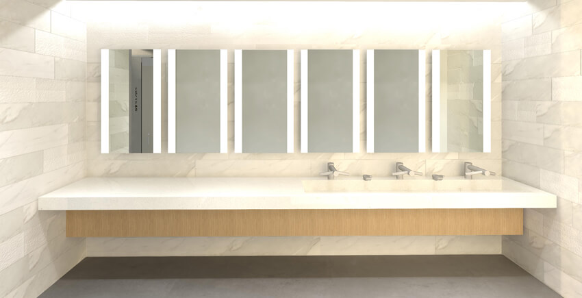 Spa Change Room Sink Design