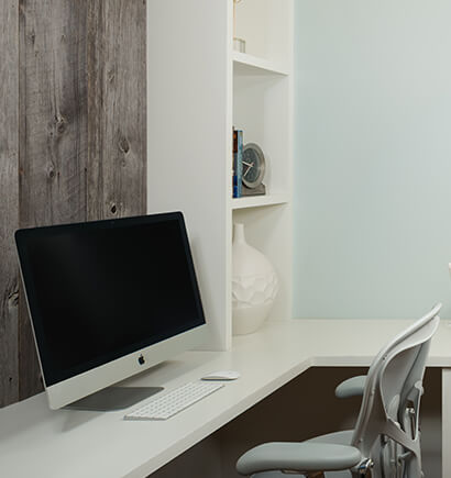 Home Office Desk with Computer