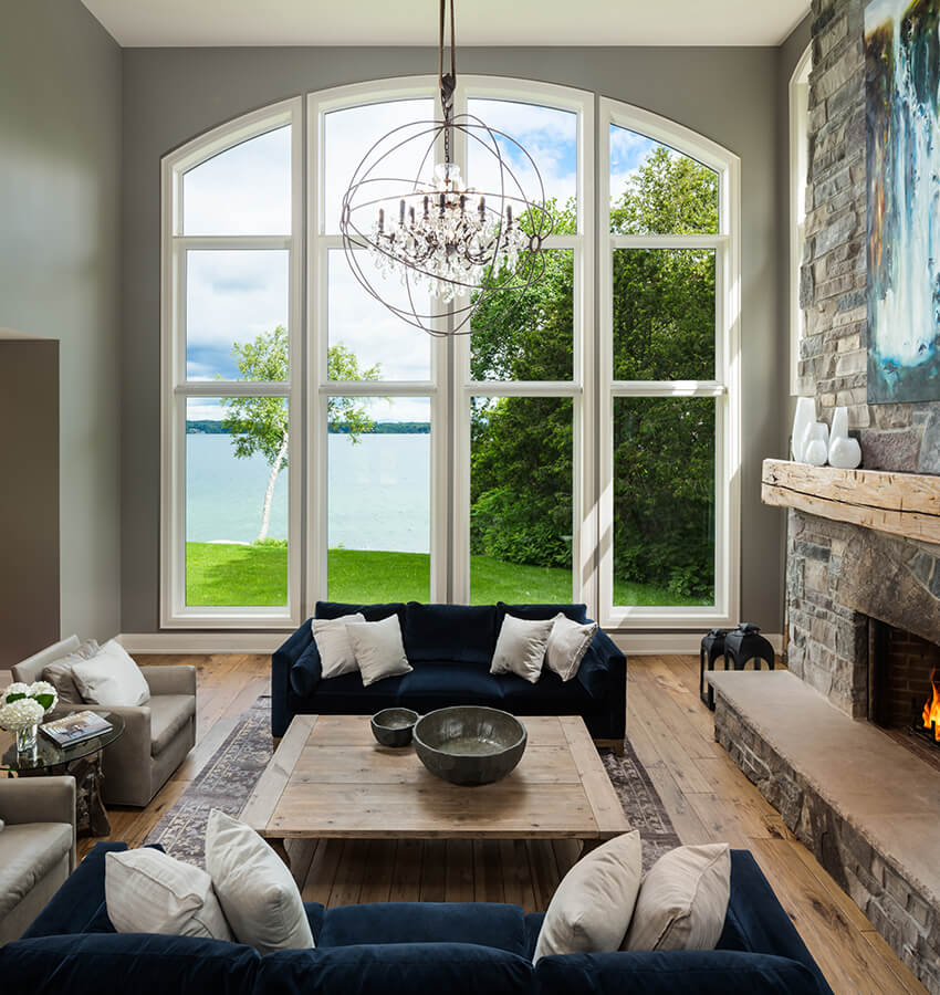 Living Room with Lakeview