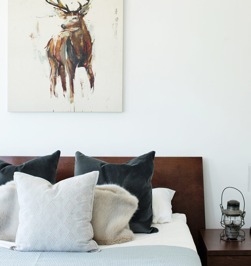Bedroom Furniture and Wall Art