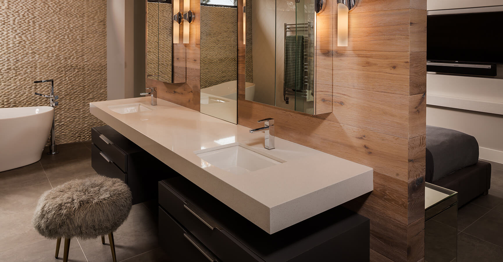 Modern Bathroom Vanity & Sink