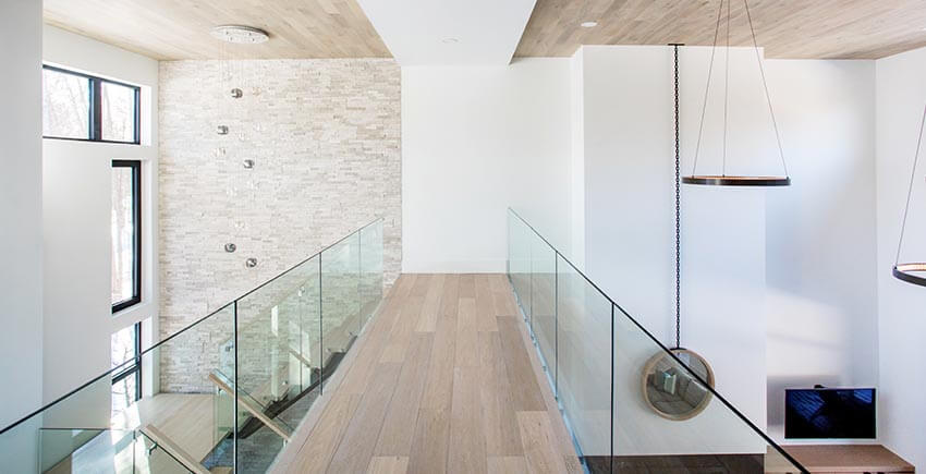 Modern Home Hallway and Staircase