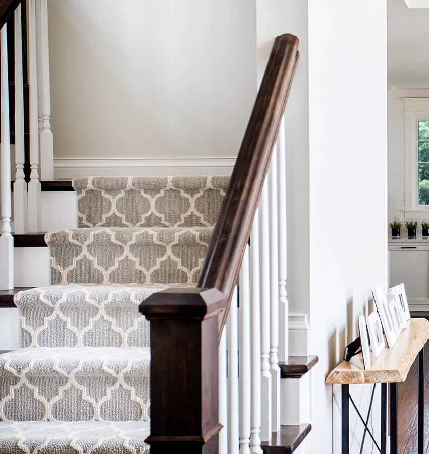 Carpeted Staircase