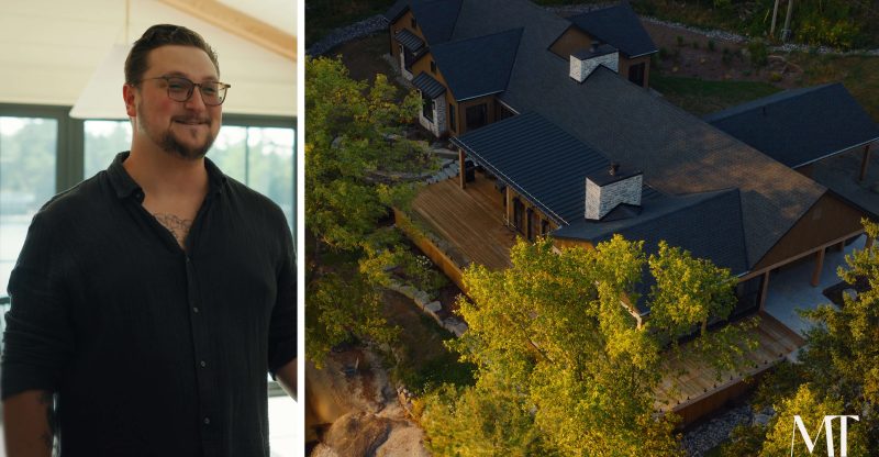 Lead Designer, Greg, Revealing Custom Muskoka Transitional Cottage and Boathouse Design on Lake Rosseau