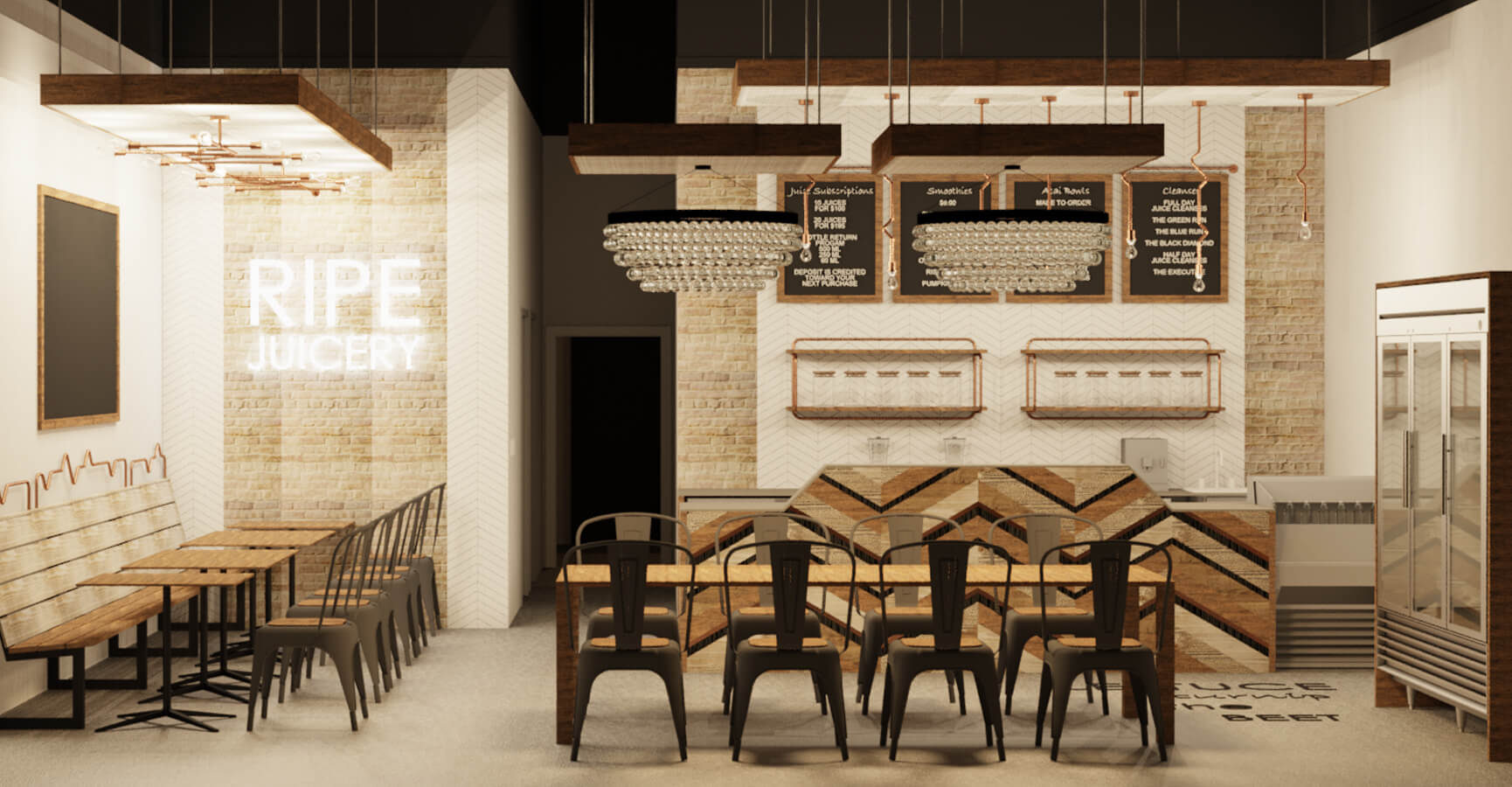 Restaurant and Retail Interior Design