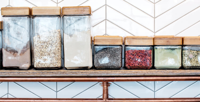 Restaurant Storage Shelving Design