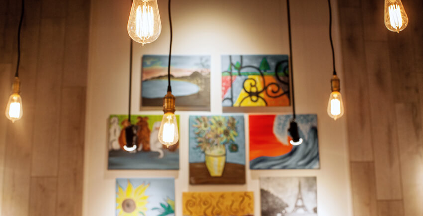 Modern Restaurant Light Fixture
