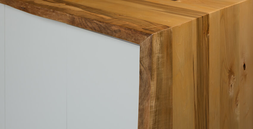 Beauty Spa Wooden & Marble Desk
