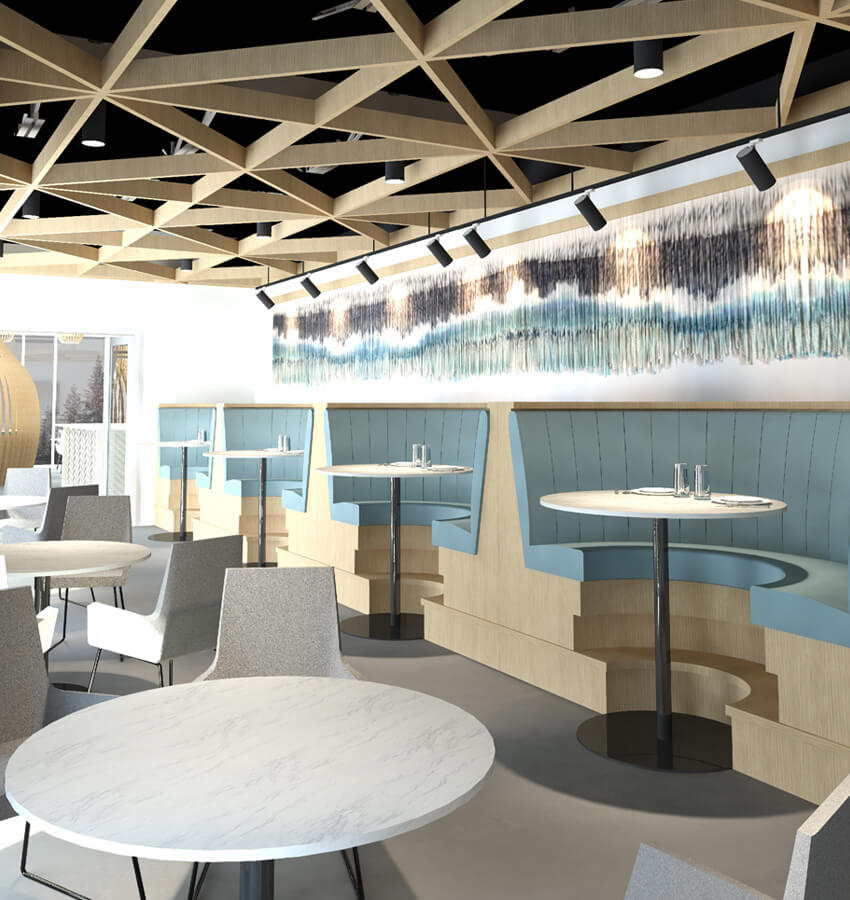 Spa Restaurant & Hospitality Interior Design