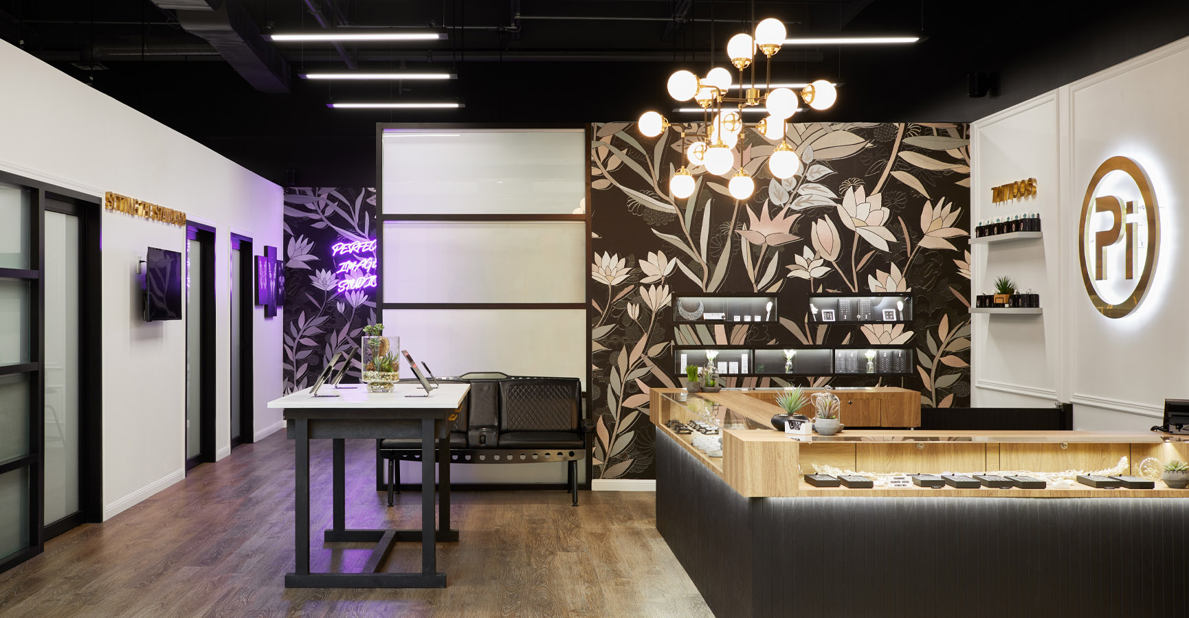 Tattoo & Piercing Studio Interior